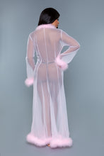 Load image into Gallery viewer, BW1650CP Marabou Robe