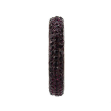 Cargar imagen en el visor de la galería, TK3837 - High polished (no plating) Stainless Steel Ring with Top Grade Crystal  in Amethyst(204)