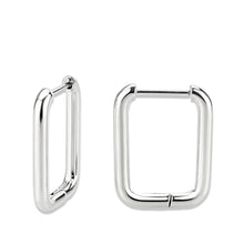 Cargar imagen en el visor de la galería, TK3841 - High Polished Minimalist Stainless Steel Earrings