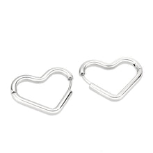Cargar imagen en el visor de la galería, TK3842 - High Polished Minimalist Stainless Steel Earrings