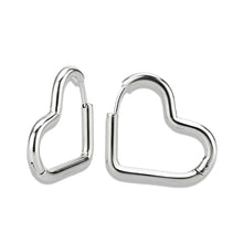 Cargar imagen en el visor de la galería, TK3842 - High Polished Minimalist Stainless Steel Earrings
