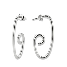 Cargar imagen en el visor de la galería, TK3843 - High Polished Minimalist Stainless Steel Earrings