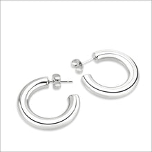 Cargar imagen en el visor de la galería, TK3844 - High Polished Minimalist Stainless Steel Earrings