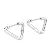 Cargar imagen en el visor de la galería, TK3847 - High Polished Minimalist Stainless Steel Earrings