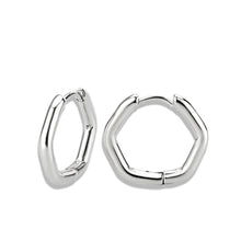 Cargar imagen en el visor de la galería, TK3849 - High Polished Minimalist Stainless Steel Earrings