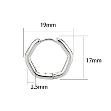 Cargar imagen en el visor de la galería, TK3849 - High Polished Minimalist Stainless Steel Earrings