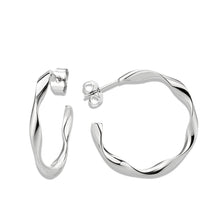 Cargar imagen en el visor de la galería, TK3850 - High Polished Minimalist Stainless Steel Earrings