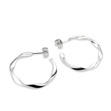 Cargar imagen en el visor de la galería, TK3850 - High Polished Minimalist Stainless Steel Earrings