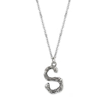 Load image into Gallery viewer, TK3853S High Polished Stainless Steel Chain Initial Pendant - Letter S