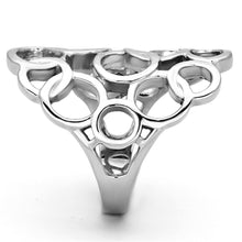 Cargar imagen en el visor de la galería, TK939 - High polished (no plating) Stainless Steel Ring with No Stone