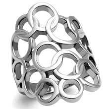 Cargar imagen en el visor de la galería, TK939 - High polished (no plating) Stainless Steel Ring with No Stone